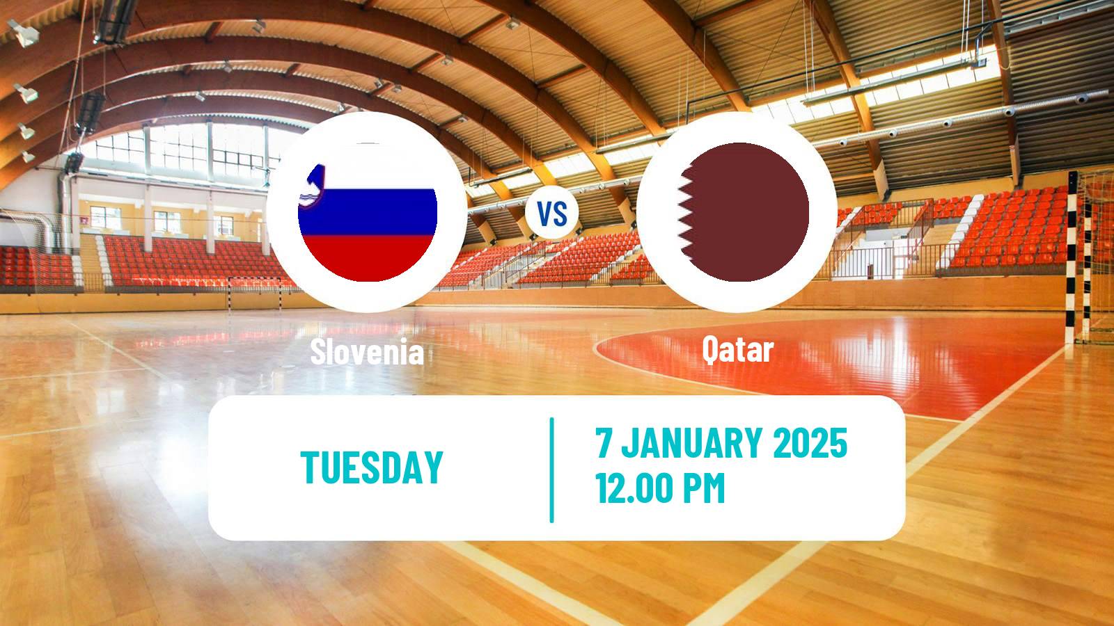 Handball Friendly International Handball Slovenia - Qatar