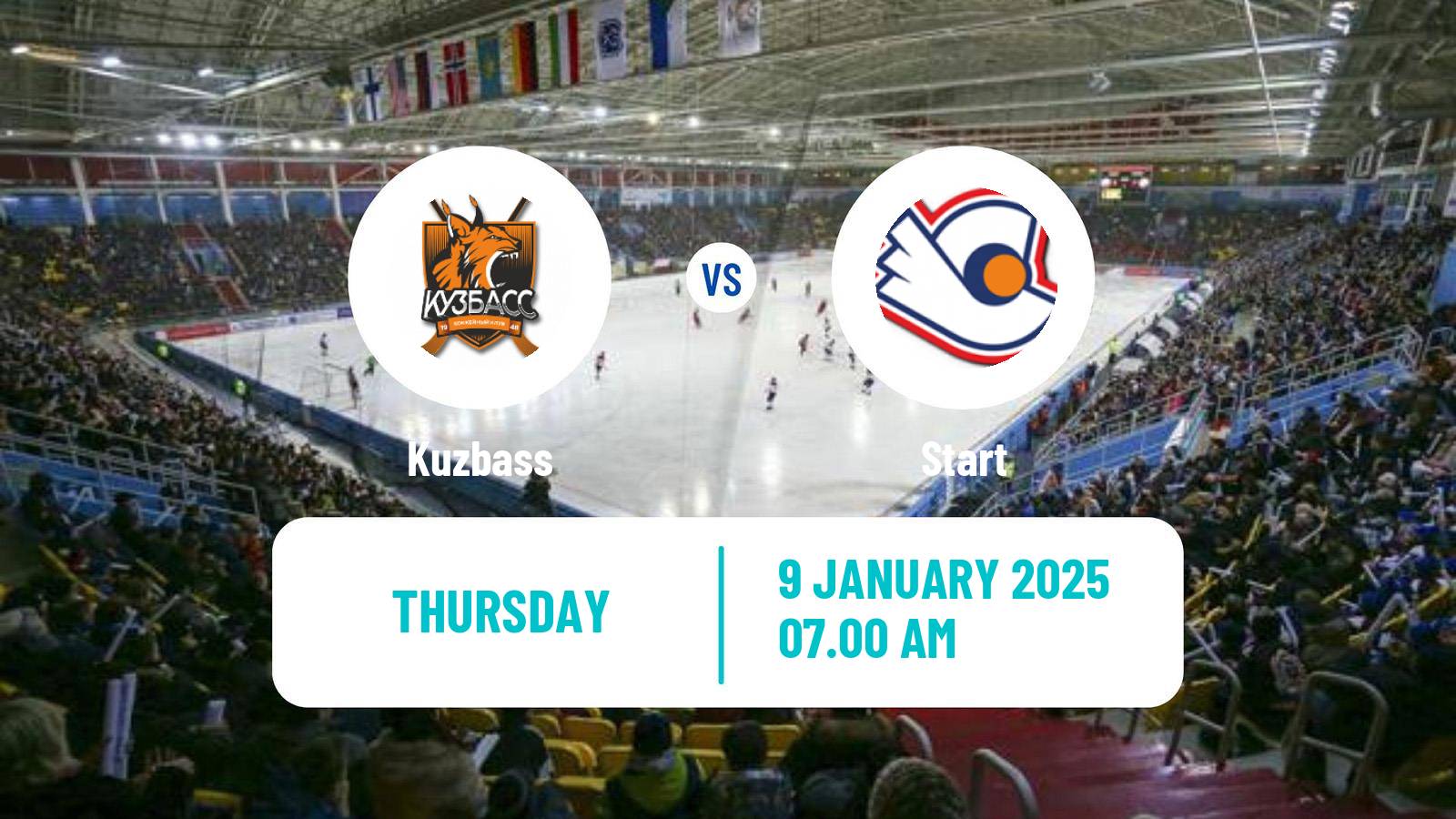 Bandy Russian Super League Bandy Kuzbass - Start