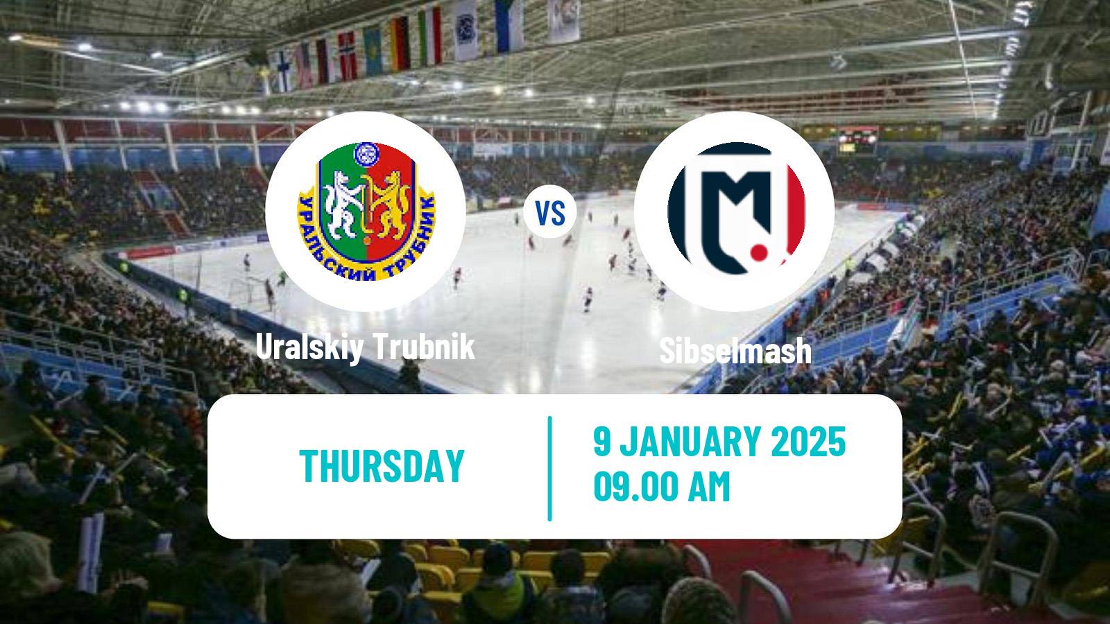 Bandy Russian Super League Bandy Uralskiy Trubnik - Sibselmash