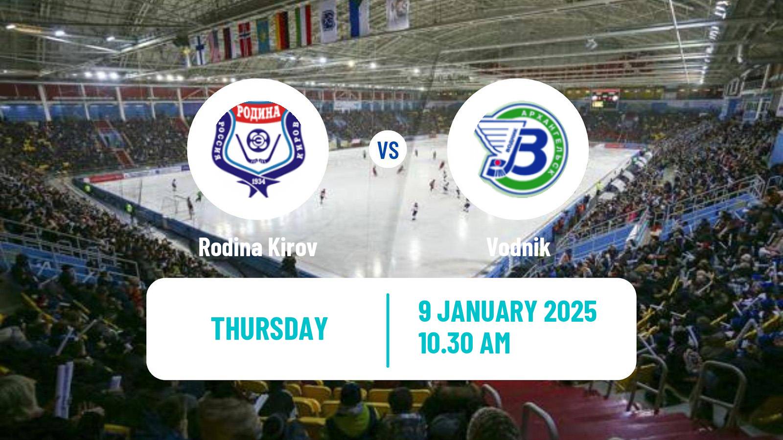 Bandy Russian Super League Bandy Rodina - Vodnik