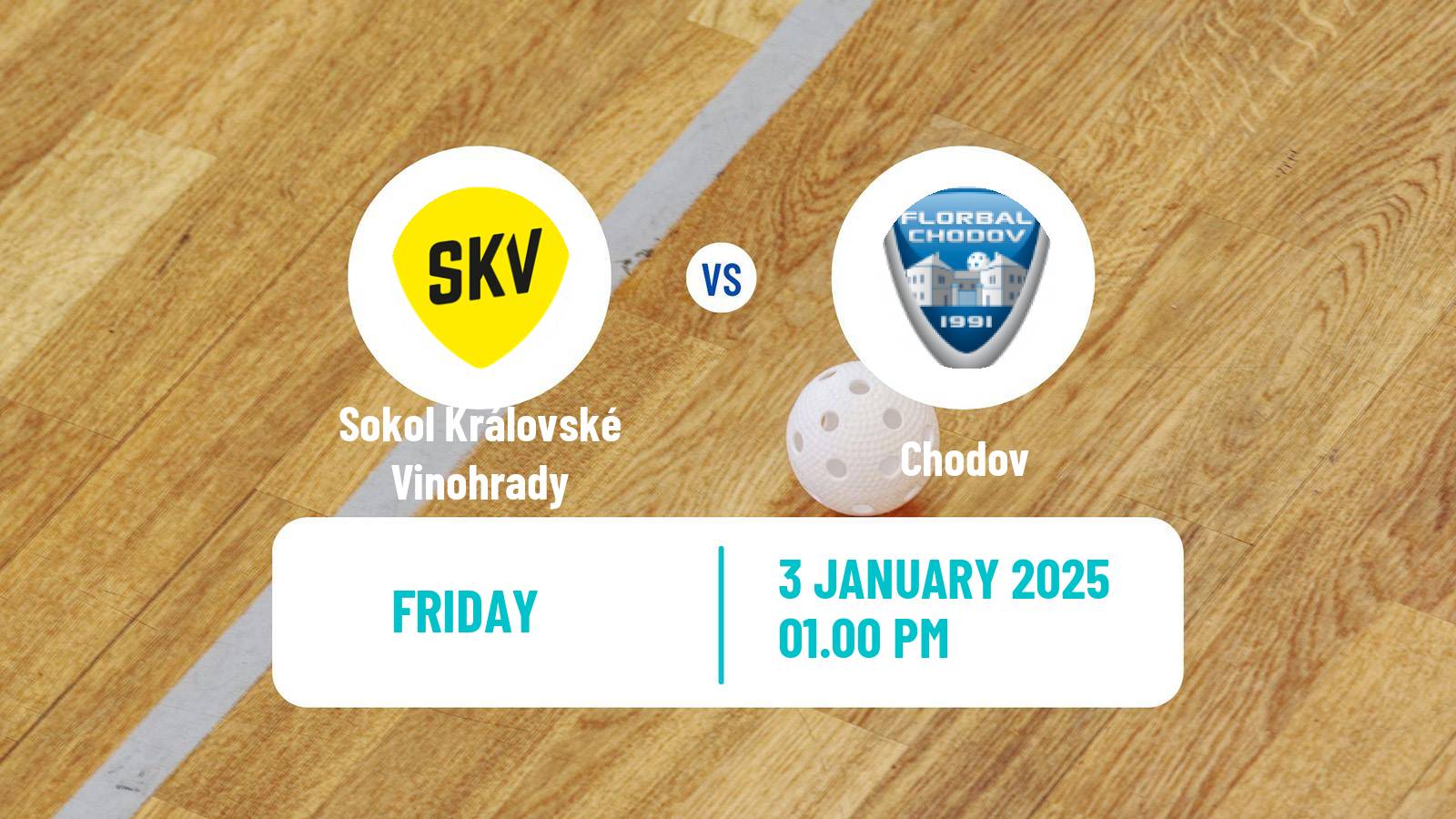 Floorball Czech Superliga Floorball Sokol Královské Vinohrady - Chodov