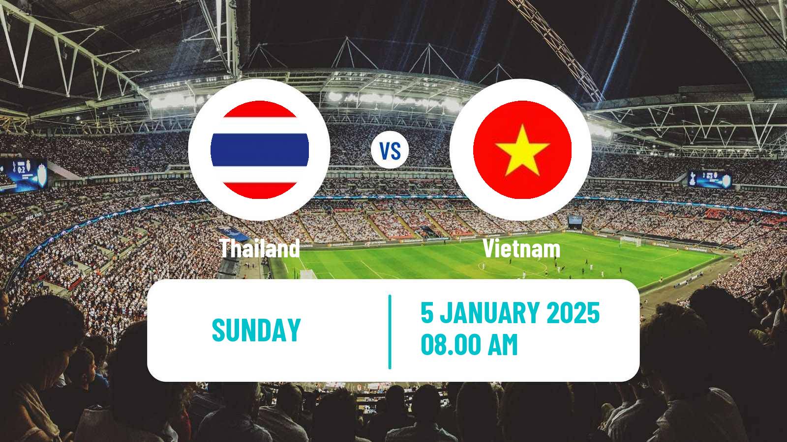 Soccer AFF Сhampionship Thailand - Vietnam