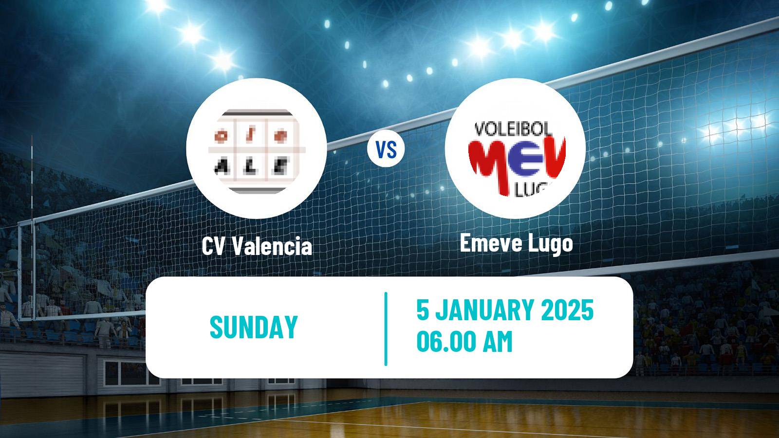 Volleyball Spanish SuperLiga Volleyball Valencia - Emeve Lugo