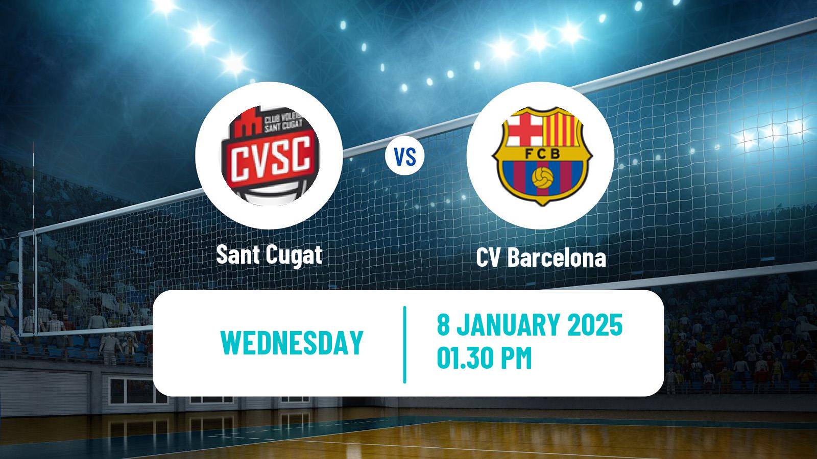 Volleyball Spanish SuperLiga Volleyball Women Sant Cugat - Barcelona