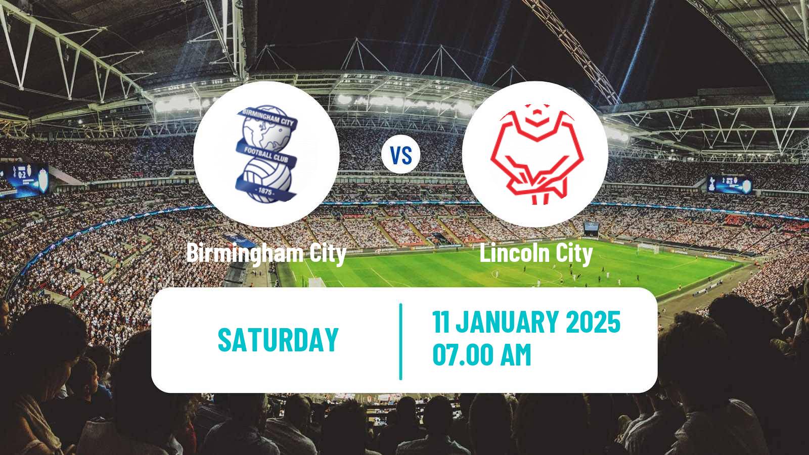 Soccer English FA Cup Birmingham City - Lincoln City