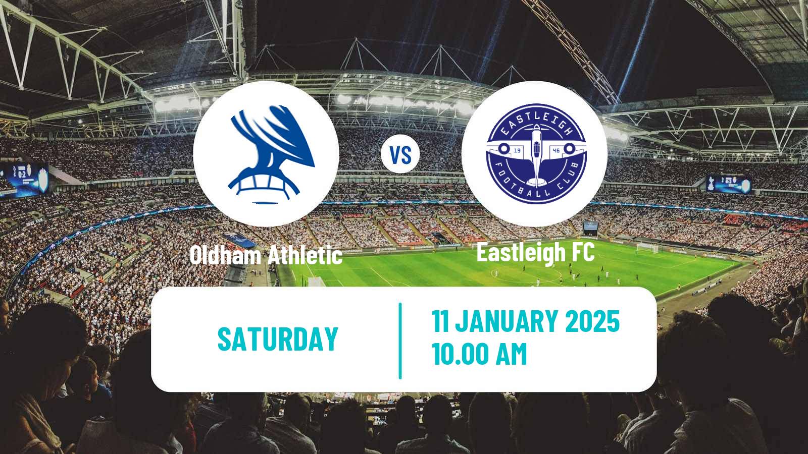 Soccer English National League Oldham Athletic - Eastleigh