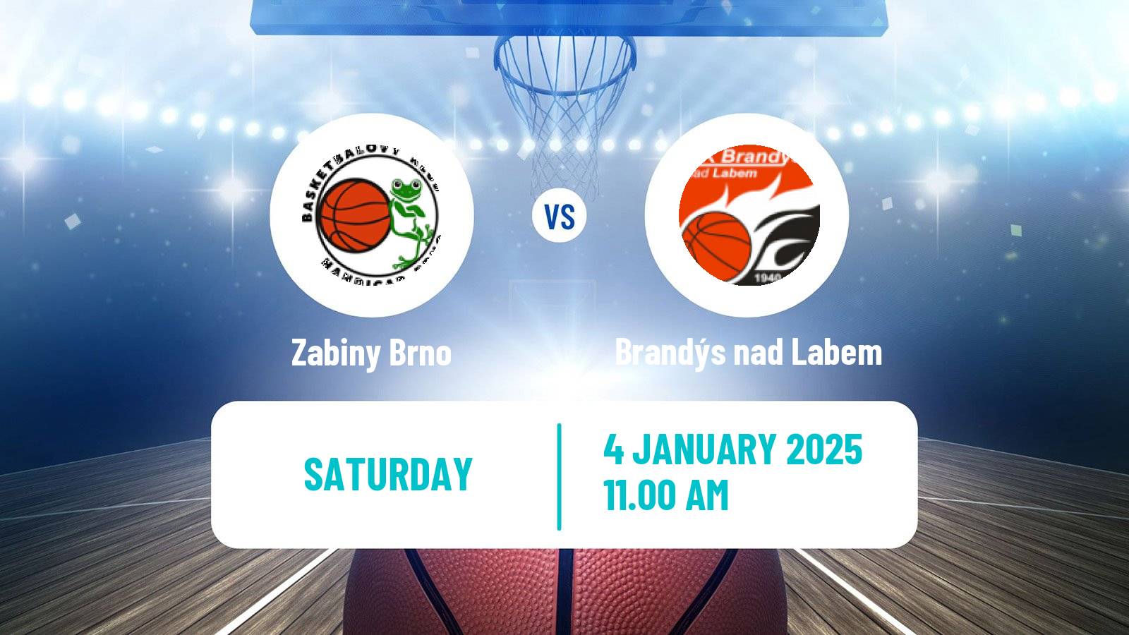 Basketball Czech ZBL Women Zabiny Brno - Brandýs nad Labem