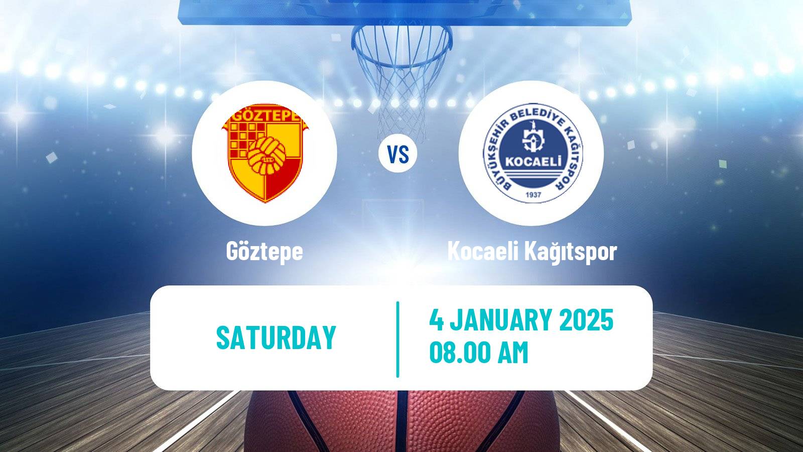 Basketball Turkish TB2L Göztepe - Kocaeli Kağıtspor