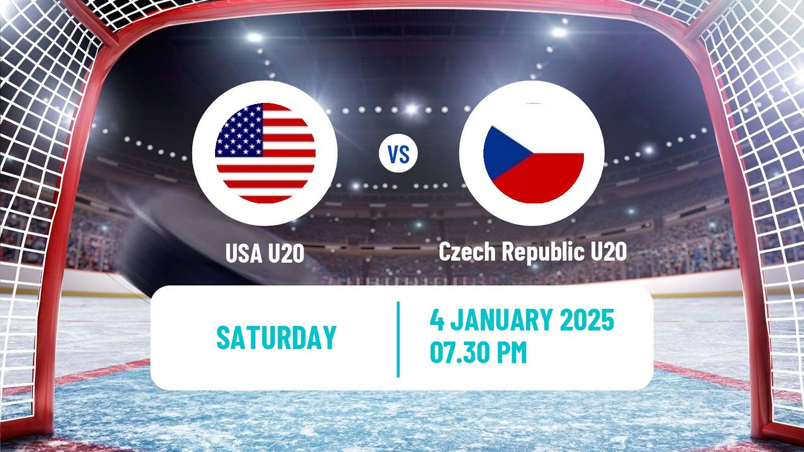 Hockey IIHF World U20 Championship USA U20 - Czech Republic U20