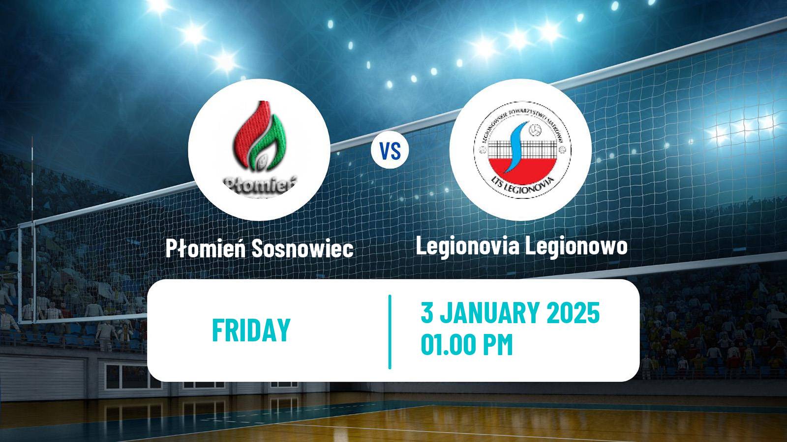 Volleyball Polish I Liga Volleyball Women Płomień Sosnowiec - Legionovia Legionowo