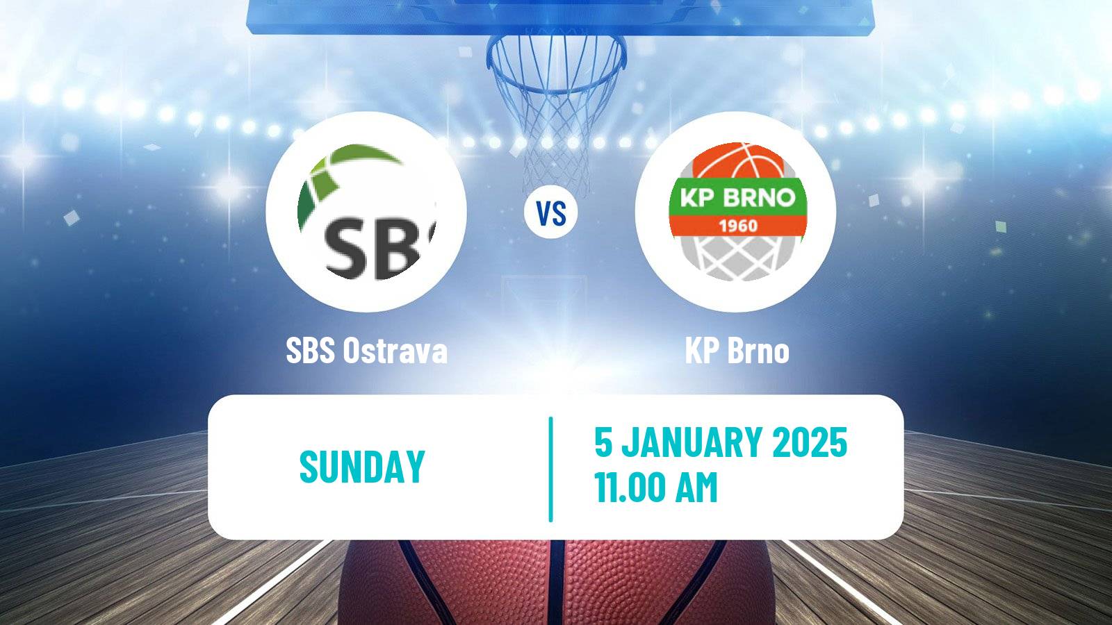 Basketball Czech ZBL Women Ostrava - KP Brno