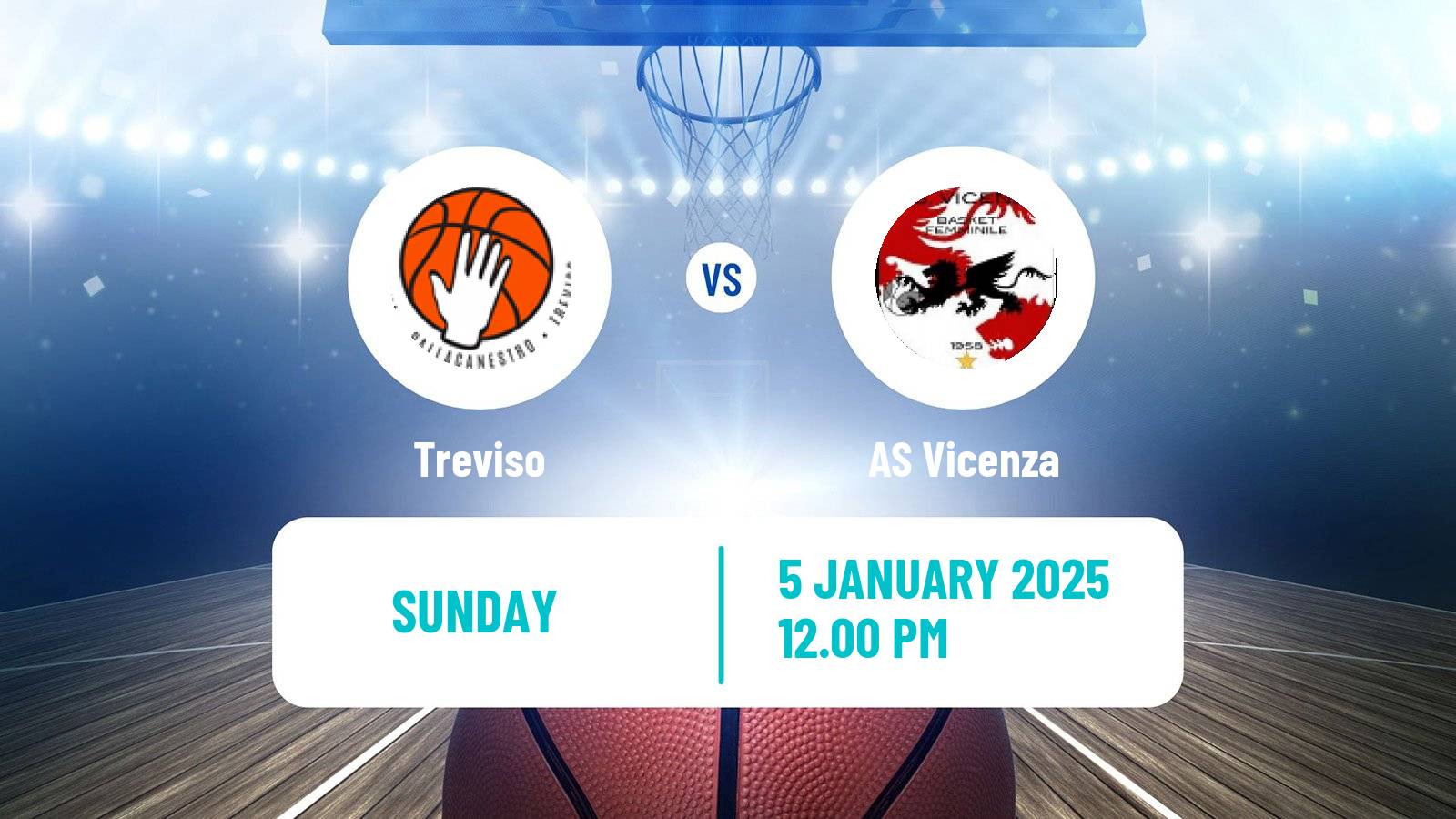 Basketball Serie A2 Basketball Women Group B Treviso - Vicenza