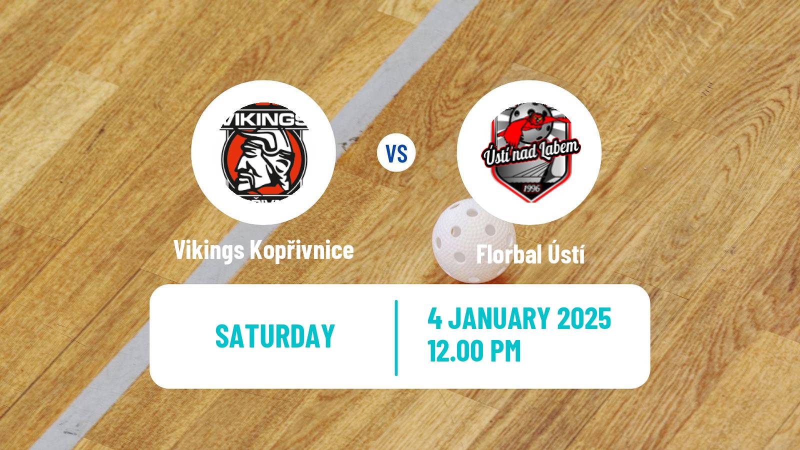 Floorball Czech 1 Liga Floorball Vikings Kopřivnice - Florbal Ústí