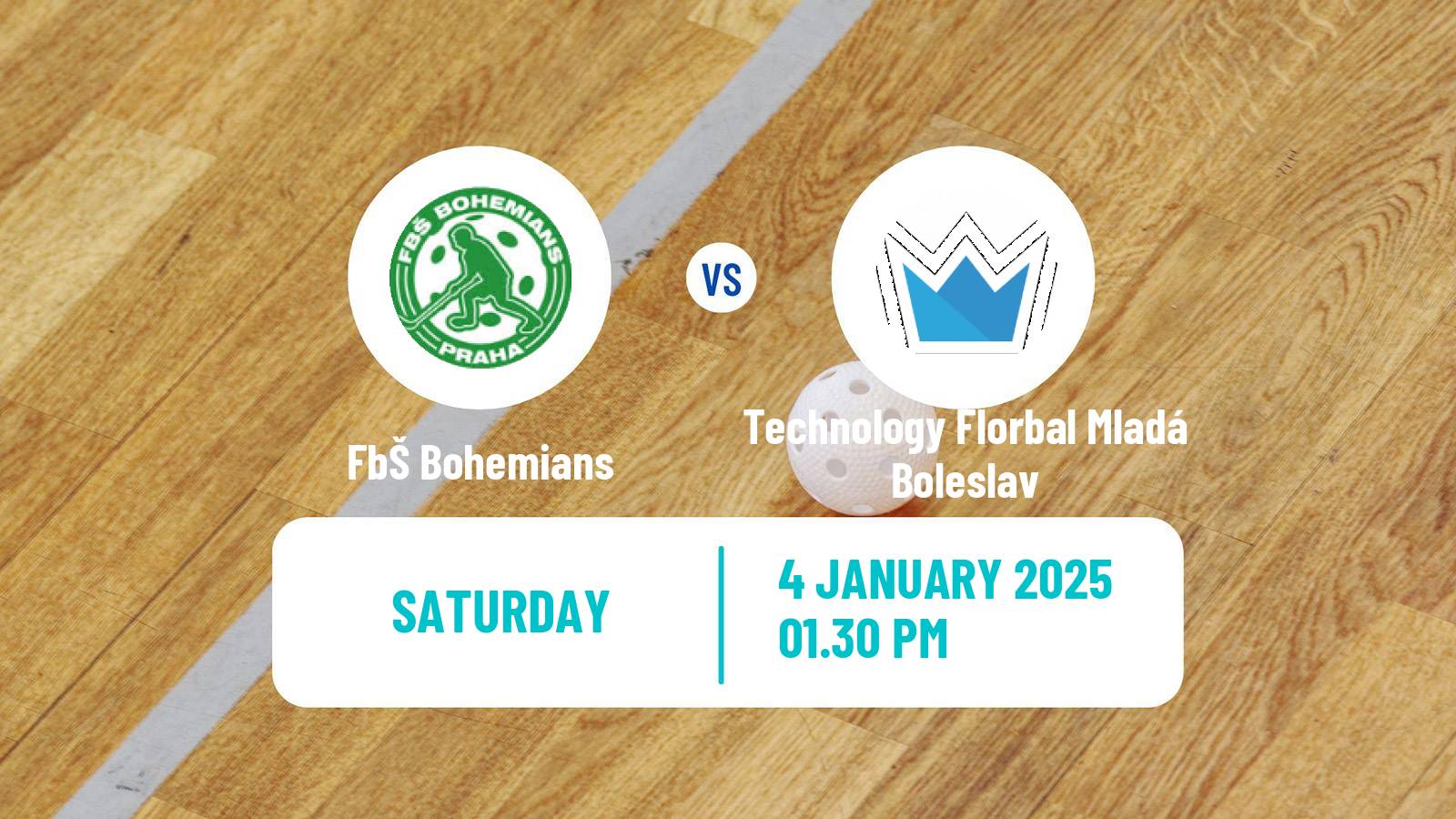 Floorball Czech Superliga Floorball FbŠ Bohemians - Technology Florbal Mladá Boleslav