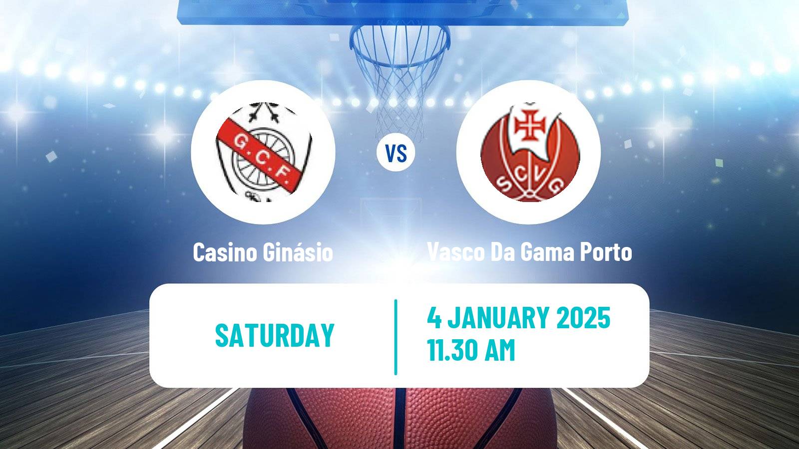 Basketball Portuguese Proliga Basketball Casino Ginásio - Vasco Da Gama Porto