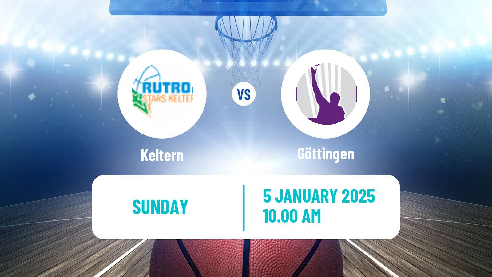 Basketball German DBBL Keltern - Göttingen