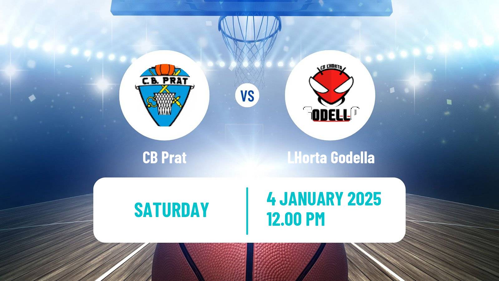 Basketball Spanish LEB Plata Prat - LHorta Godella