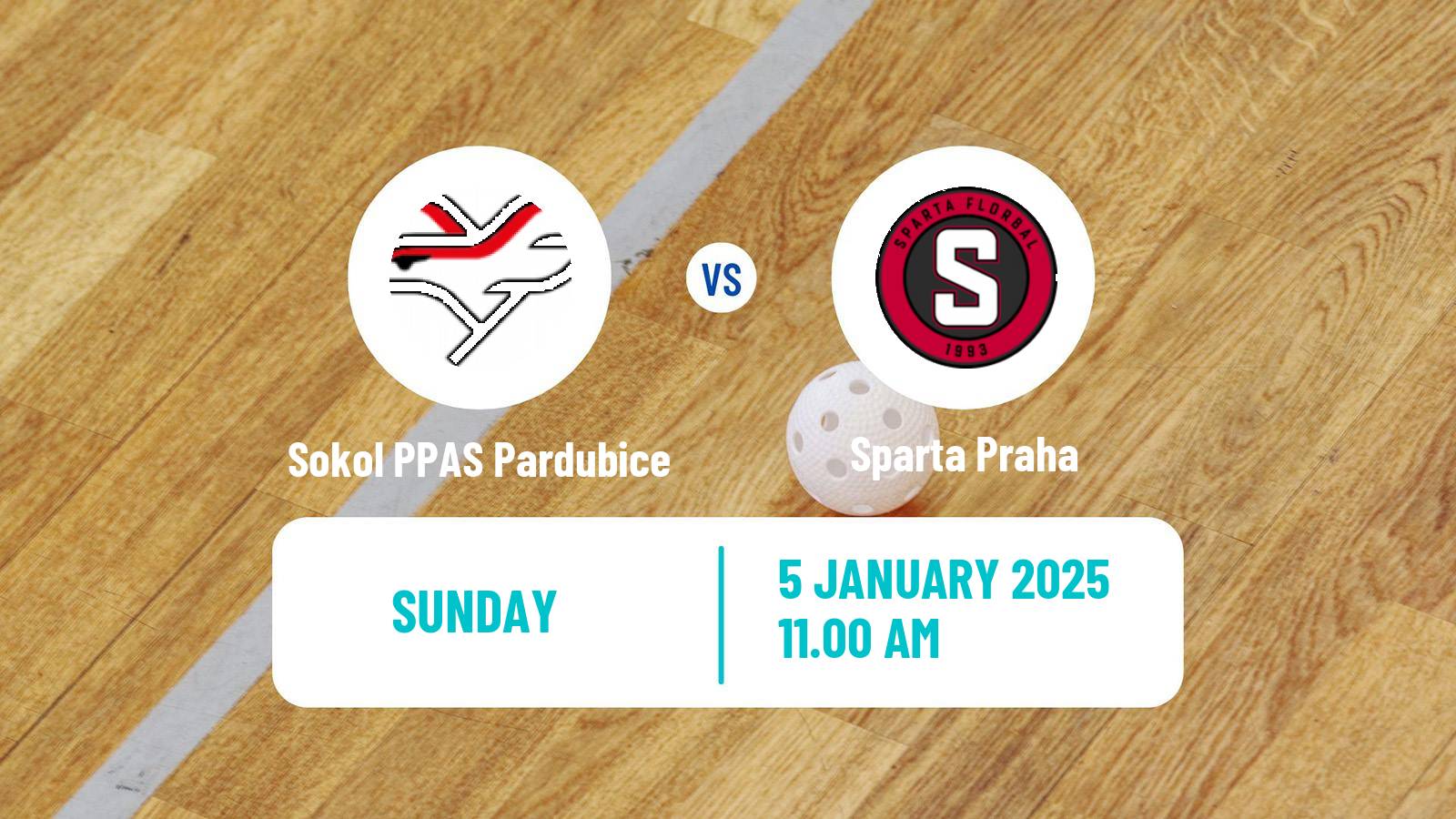 Floorball Czech Superliga Floorball Sokol PPAS Pardubice - Sparta Praha