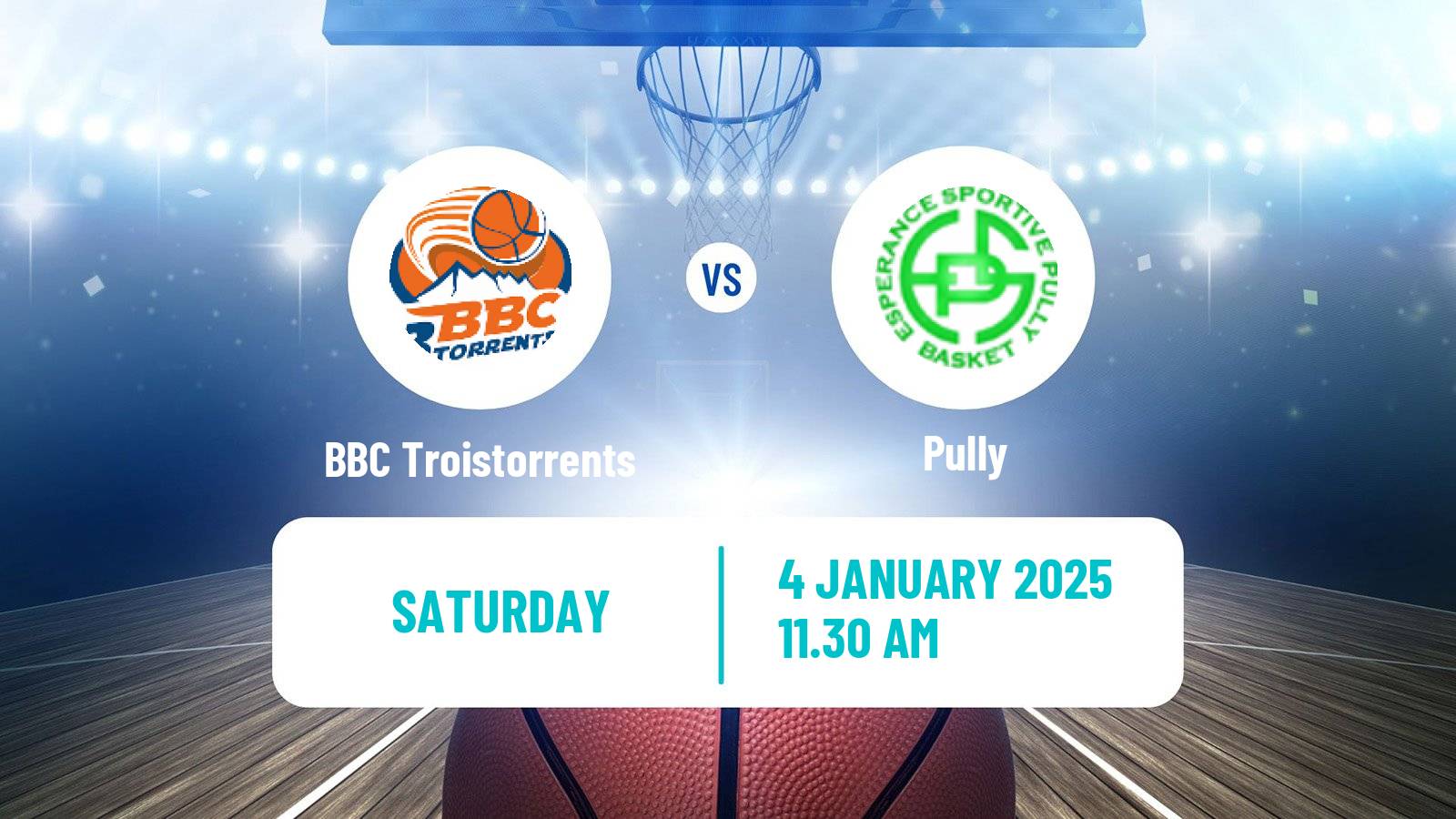 Basketball Swiss SB League Basketball Women BBC Troistorrents - Pully