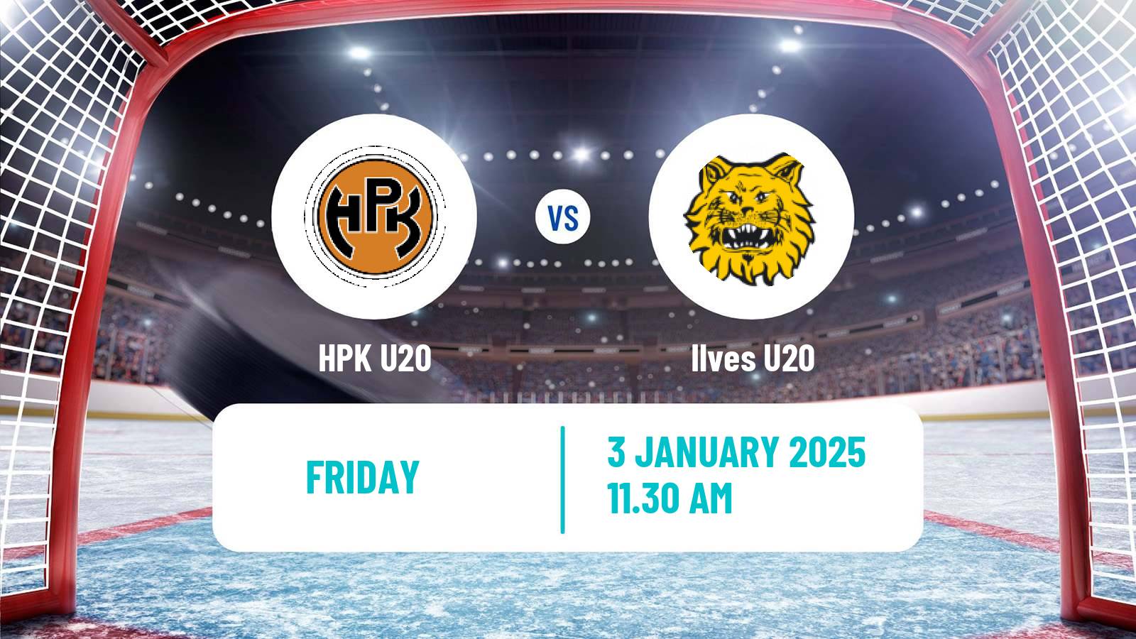 Hockey Finnish SM-sarja U20 HPK U20 - Ilves U20