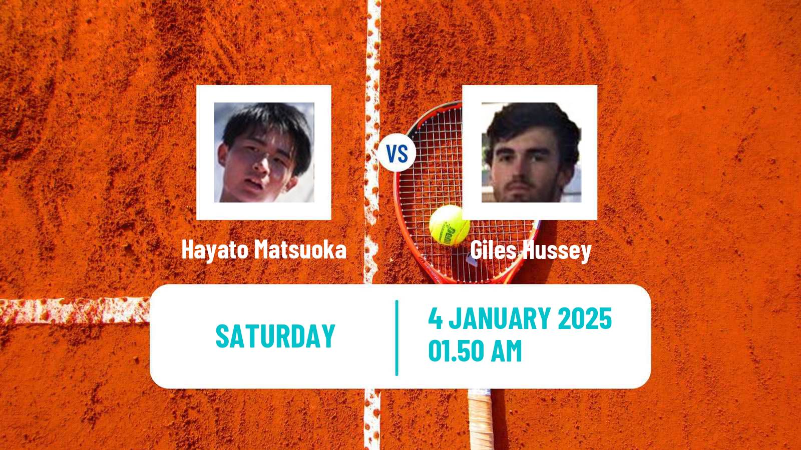 Tennis ITF M25 Bali 3 Men Hayato Matsuoka - Giles Hussey