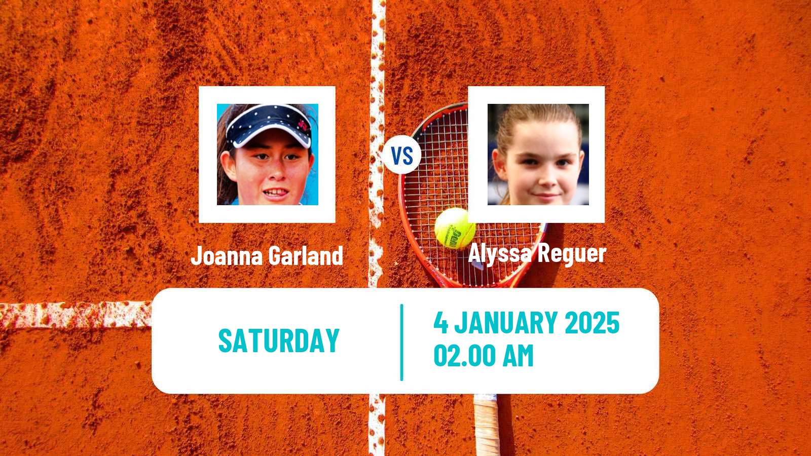 Tennis ITF W35 Nairobi Women Joanna Garland - Alyssa Reguer