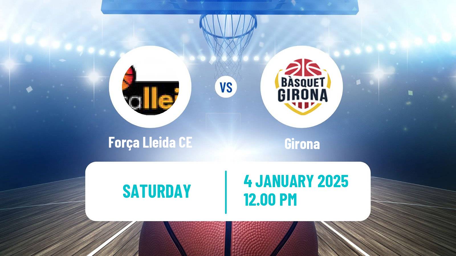 Basketball Spanish ACB League Força Lleida CE - Girona