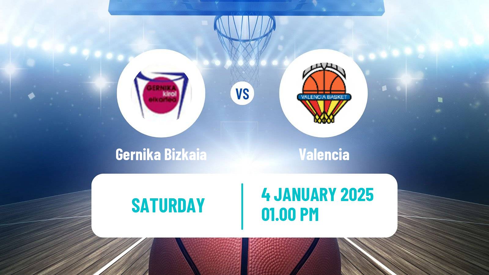 Basketball Spanish Liga Femenina Basketball Gernika Bizkaia - Valencia