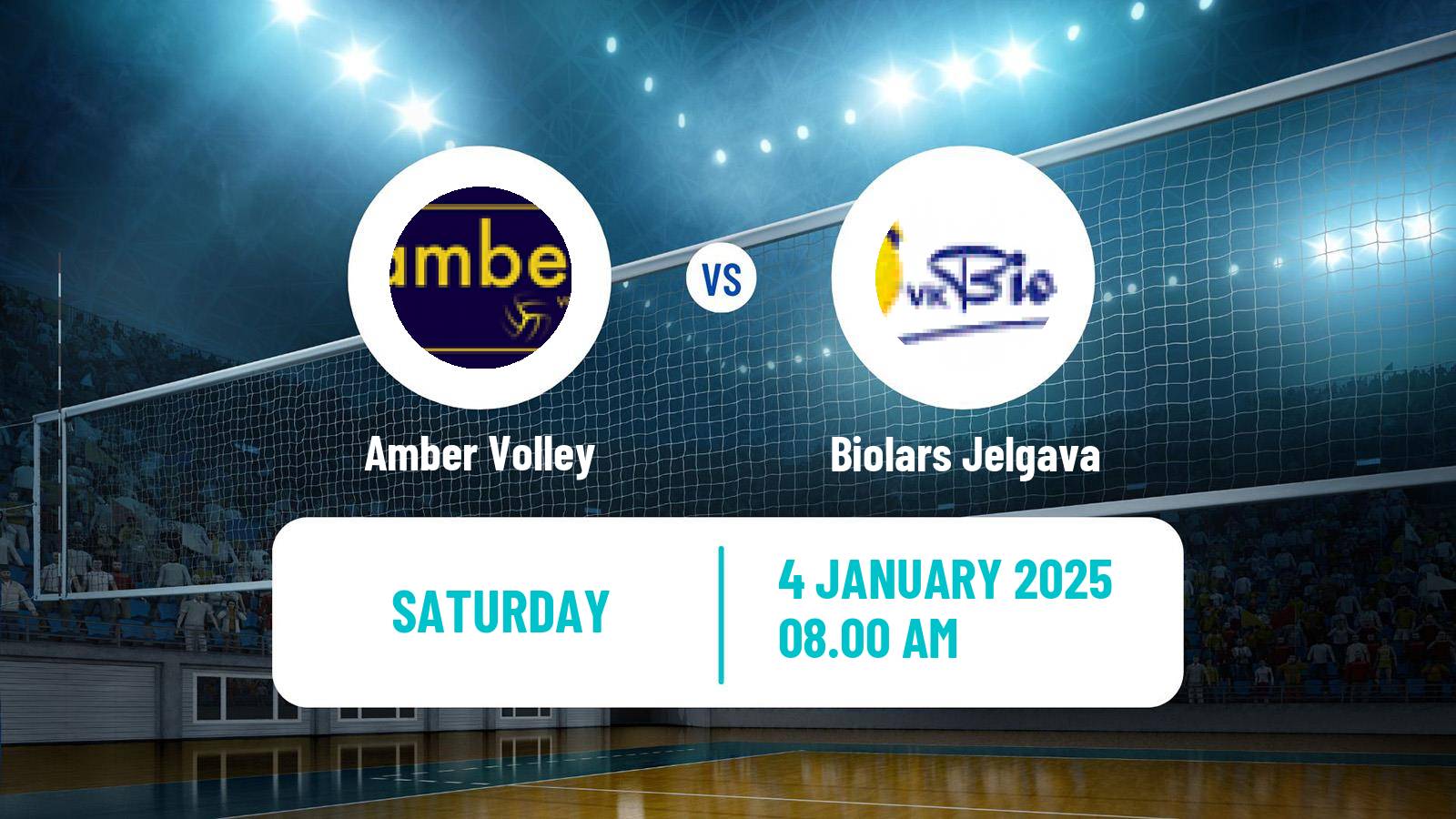 Volleyball Latvian Nacionala Liga Volleyball Amber Volley - Biolars Jelgava