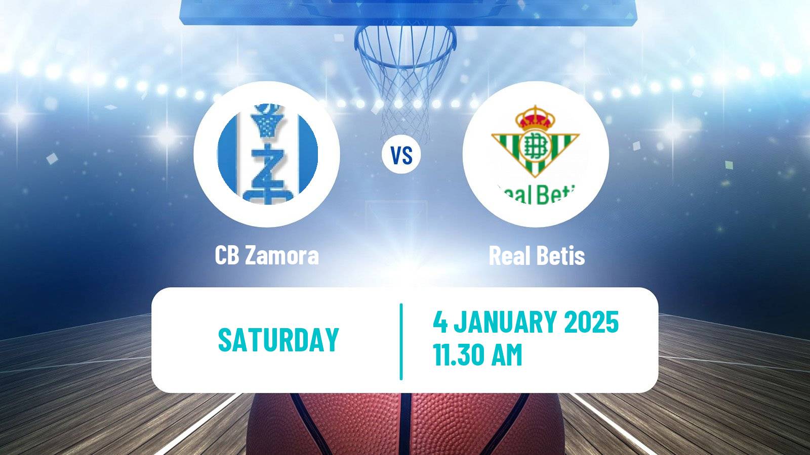 Basketball Spanish LEB Oro Zamora - Real Betis