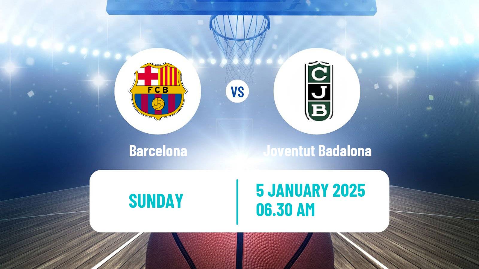 Basketball Spanish ACB League Barcelona - Joventut Badalona