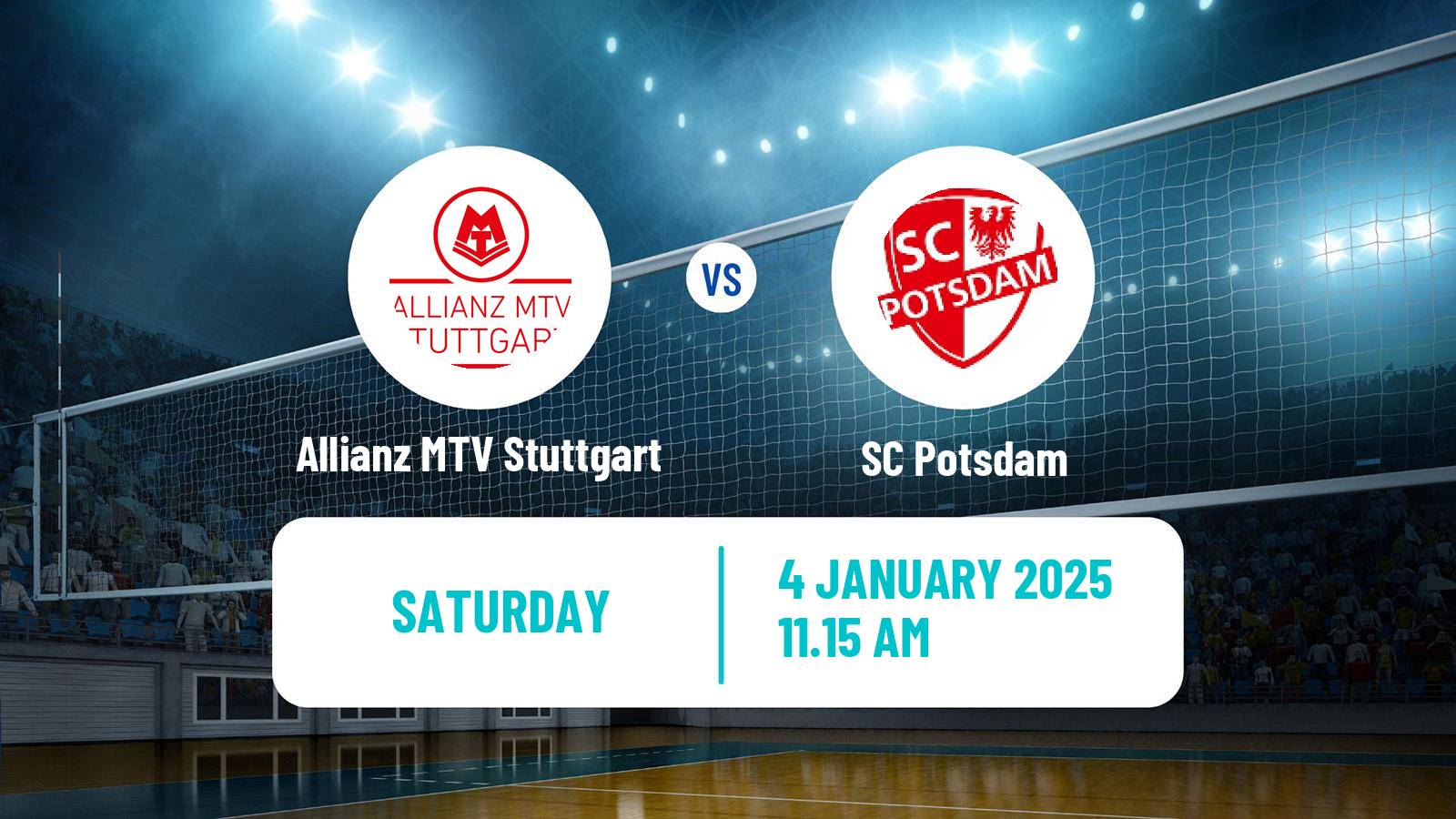 Volleyball German Bundesliga Volleyball Women Allianz MTV Stuttgart - Potsdam