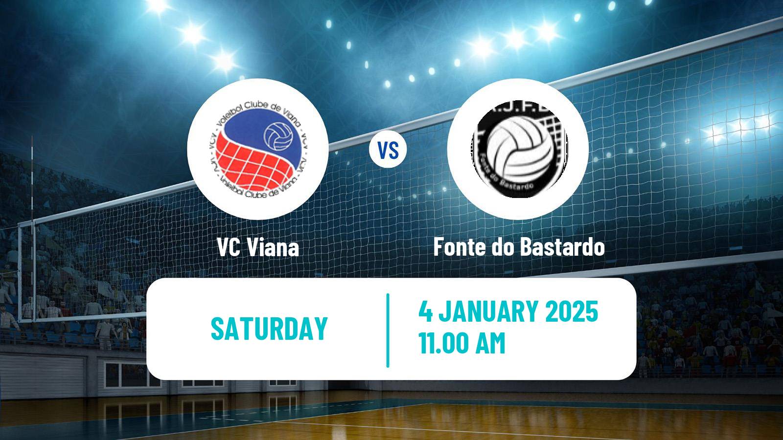 Volleyball Portuguese Campeonato Nacional Volleyball Viana - Fonte do Bastardo