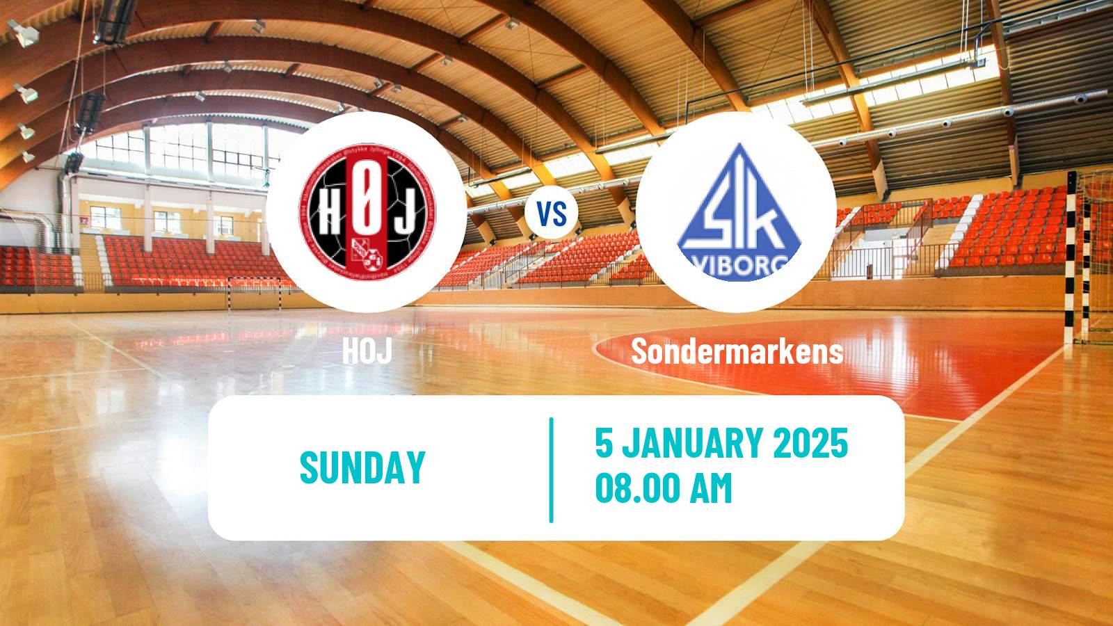 Handball Danish 1 Division Handball Women HOJ - Sondermarkens