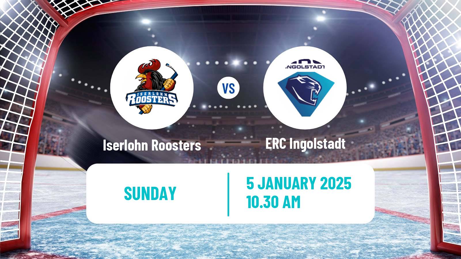 Hockey German Ice Hockey League Iserlohn Roosters - ERC Ingolstadt