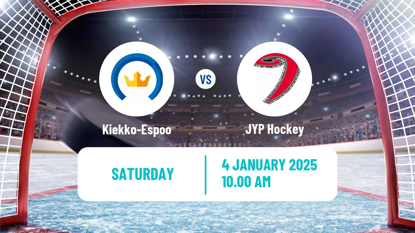 Hockey Finnish SM-liiga Kiekko-Espoo - JYP