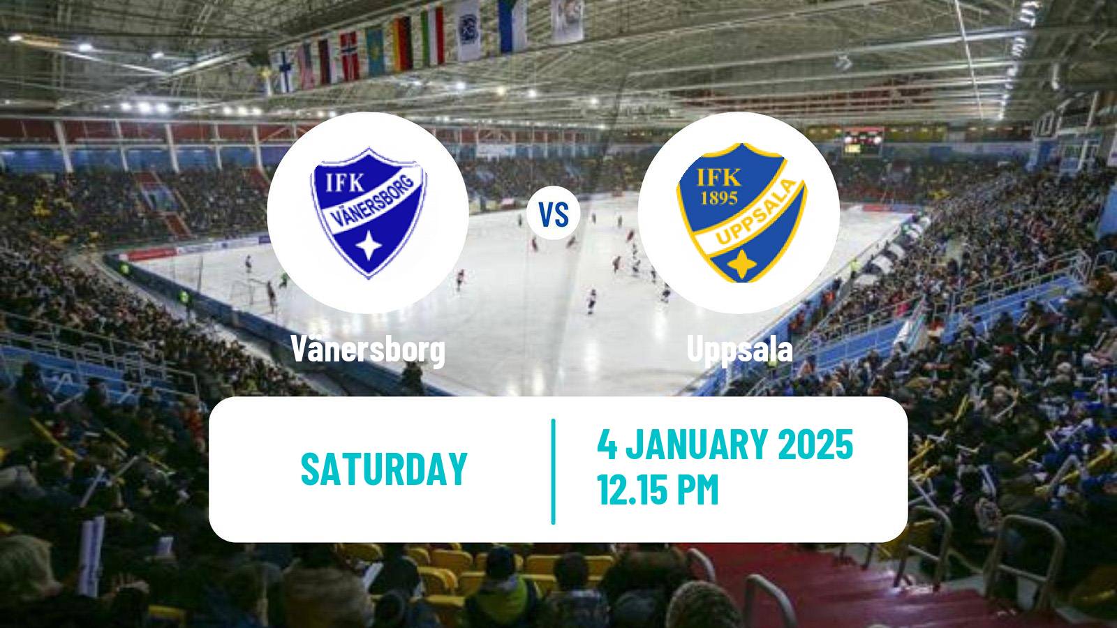 Bandy Swedish Elitserien Bandy Women Vänersborg - Uppsala