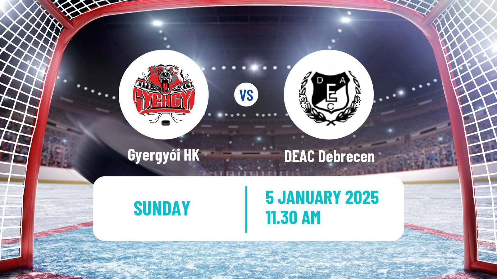 Hockey Hungarian Erste Liga Hockey Gyergyói - DEAC Debrecen