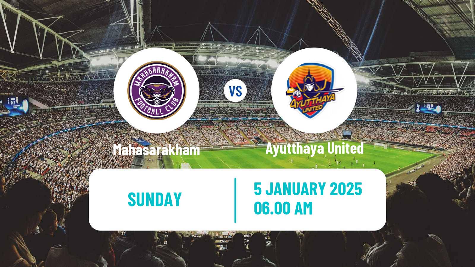 Soccer Thai League 2 Mahasarakham - Ayutthaya United