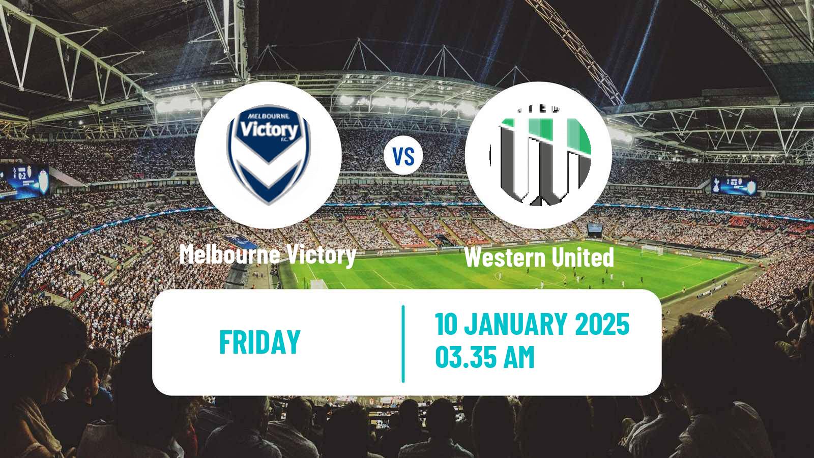 Soccer Australian A-League Melbourne Victory - Western United