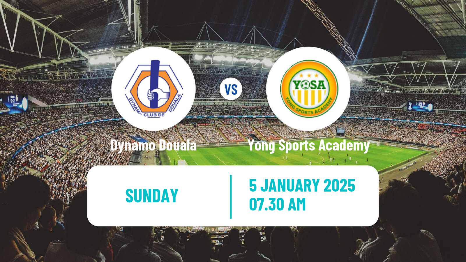 Soccer Cameroon Elite One Dynamo Douala - Yong Sports Academy