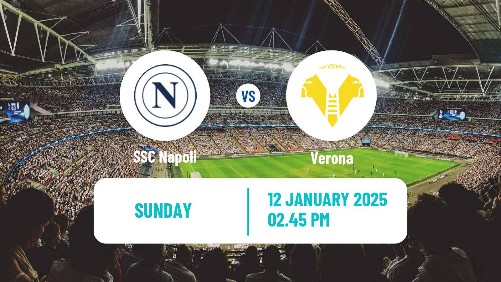 Soccer Italian Serie A Napoli - Verona