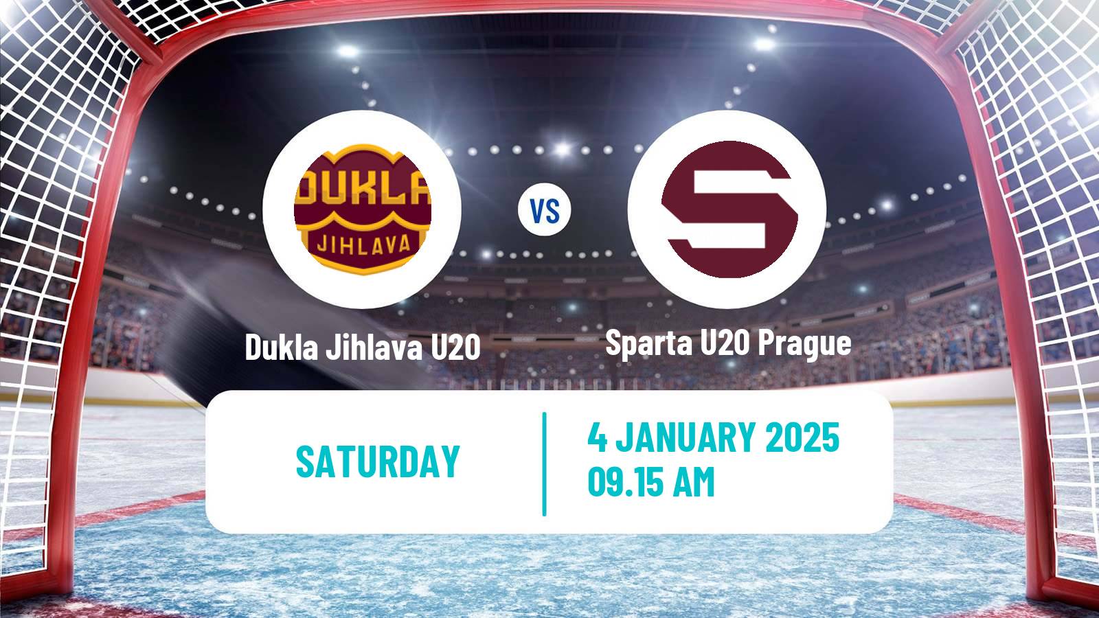 Hockey Czech ELJ Dukla Jihlava U20 - Sparta U20 Prague