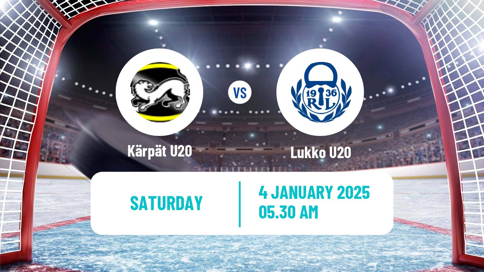 Hockey Finnish SM-sarja U20 Kärpät U20 - Lukko U20