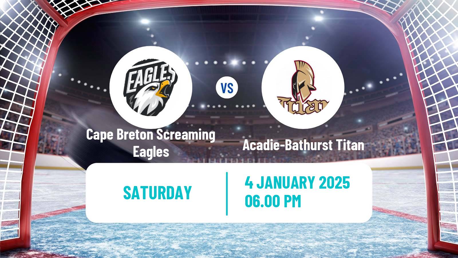 Hockey QMJHL Cape Breton Screaming Eagles - Acadie-Bathurst Titan