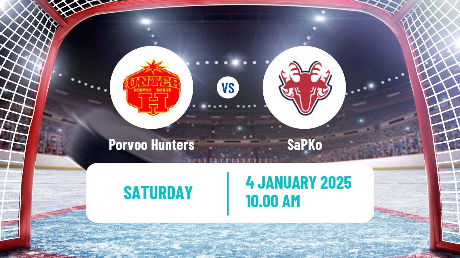 Hockey Finnish Suomi-sarja Porvoo Hunters - SaPKo