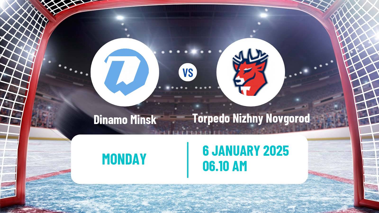 Hockey KHL Dinamo Minsk - Torpedo Nizhny Novgorod