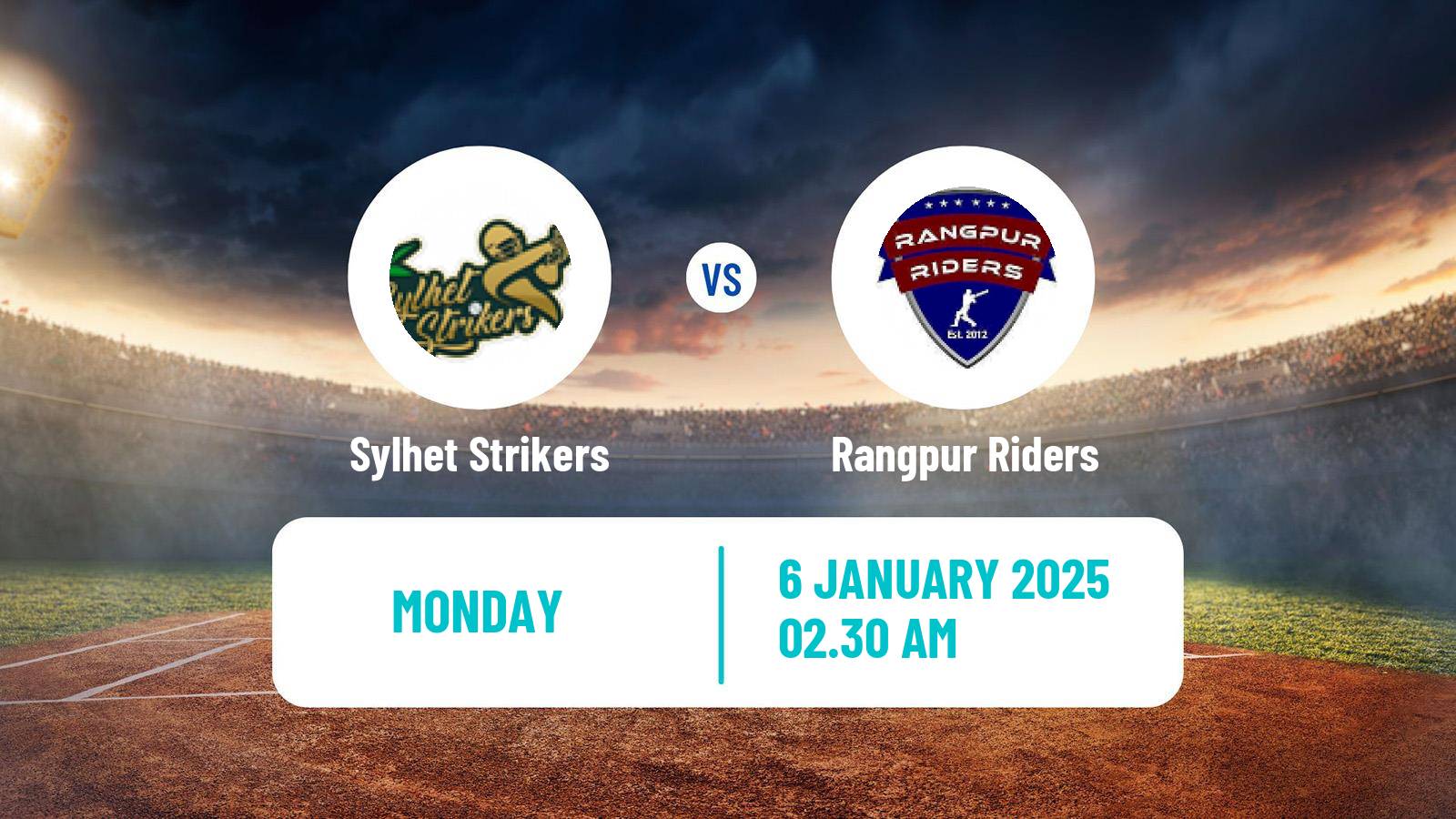 Cricket Bangladesh Premier League Cricket Sylhet Strikers - Rangpur Riders