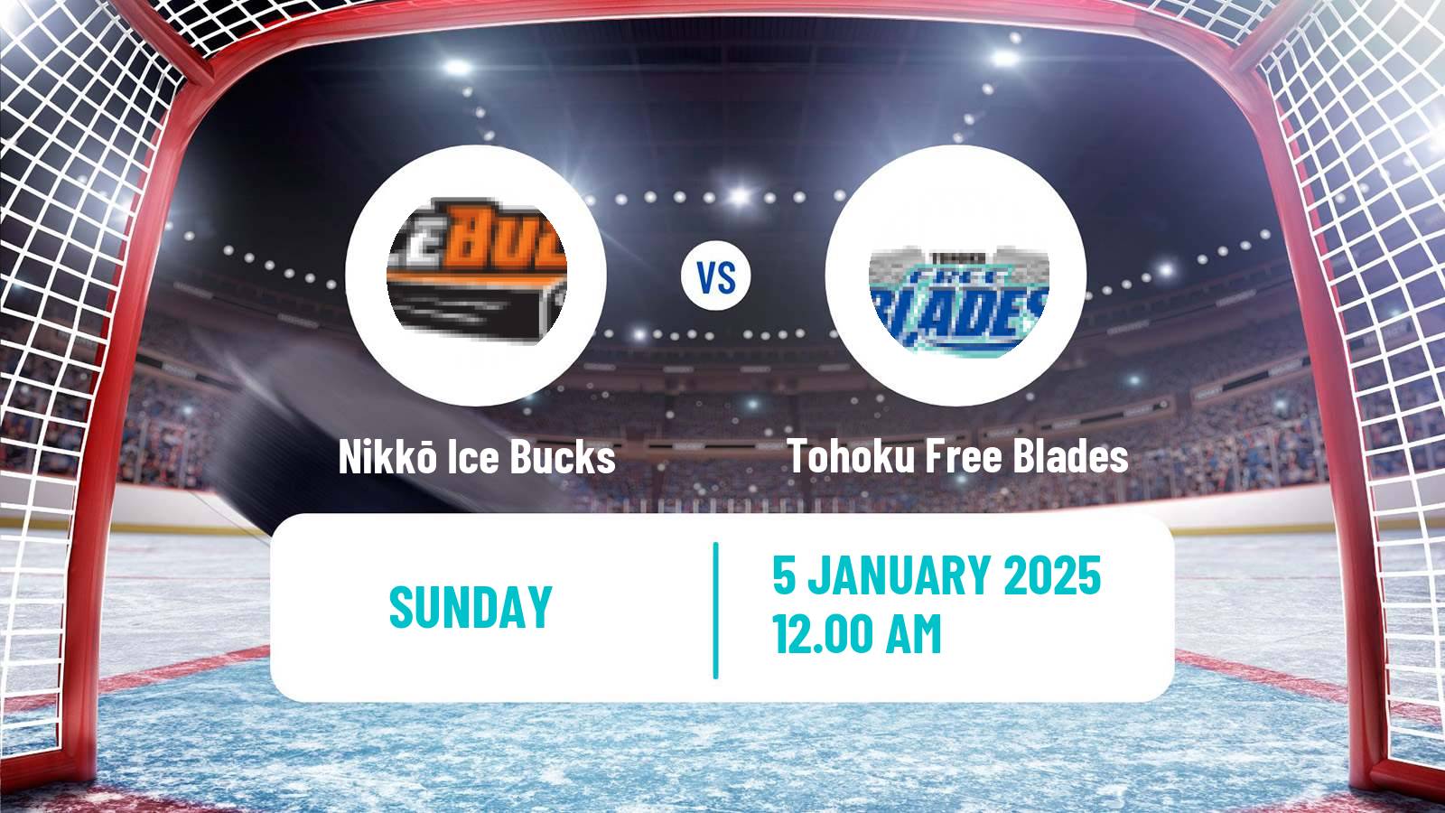 Hockey Asia League Ice Hockey Nikkō Ice Bucks - Tohoku Free Blades