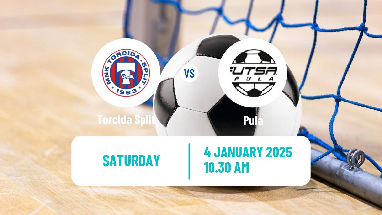 Futsal Croatian 1 HMNL Torcida Split - Pula